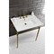 Fauceture Continental 31"x22" Ceramic Vanity Top W/ Integrated Basin 3H, White LBT31227W38 - alternate 4